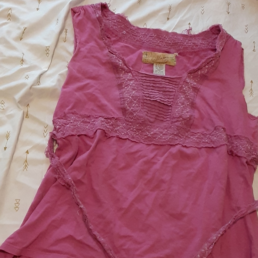 Pink shirt